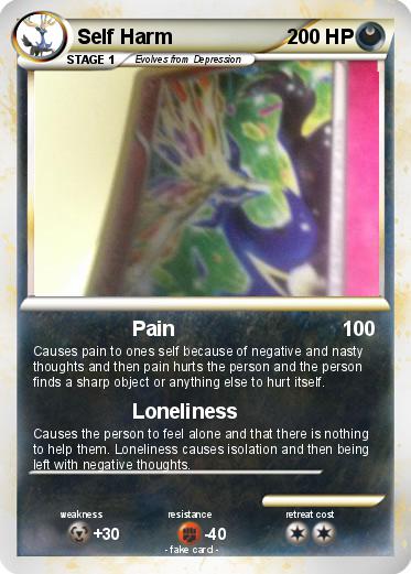 Pokemon Self Harm