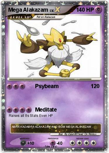 Pokemon Mega Alakazam