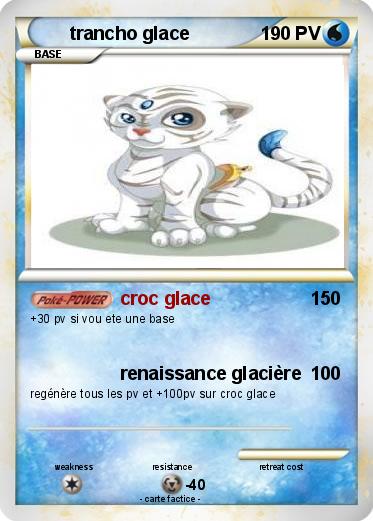 Pokemon trancho glace