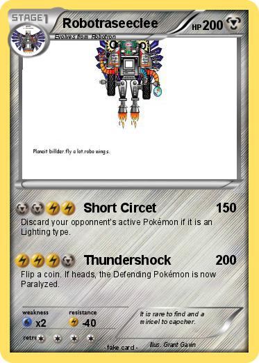 Pokemon Robotraseeclee