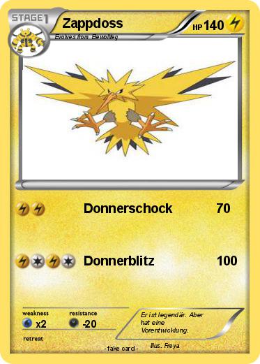 Pokemon Zappdoss