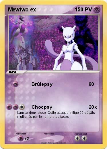 Pokemon Mewtwo ex