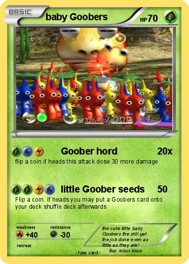 Pokemon baby Goobers