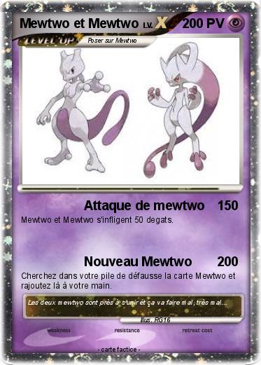 Pokemon Mewtwo et Mewtwo