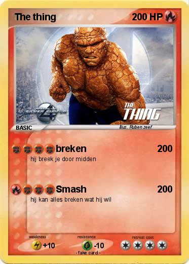 Pokemon The thing