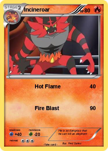 Pokemon Incineroar