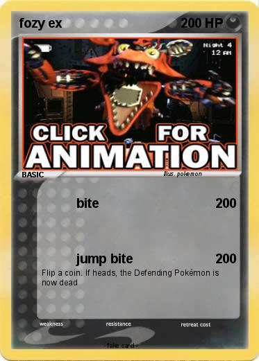 Pokemon fozy ex