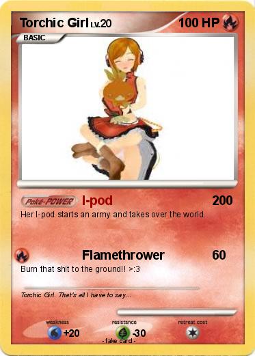 Pokemon Torchic Girl