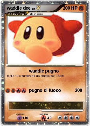 Pokemon waddle dee