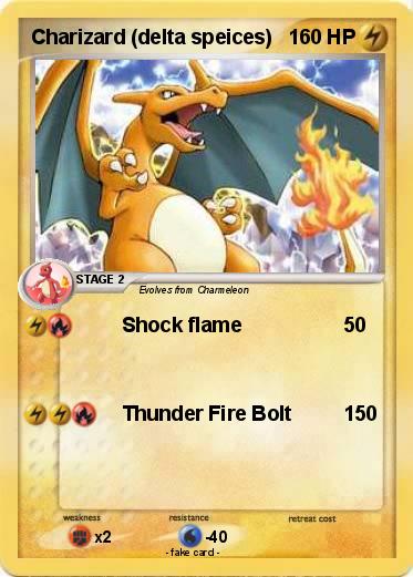 Pokemon Charizard (delta speices)