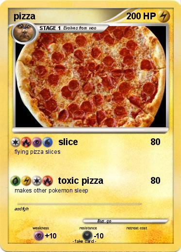 Pokemon pizza