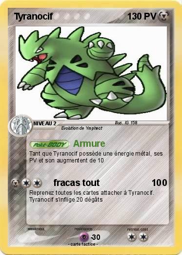 Pokemon Tyranocif