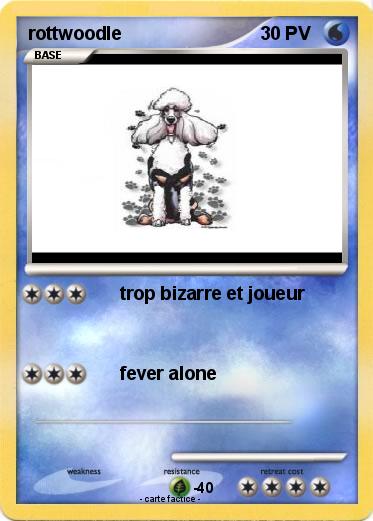 Pokemon rottwoodle