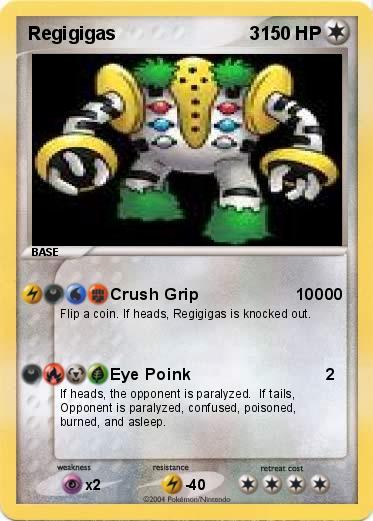 Pokemon Regigigas                          3