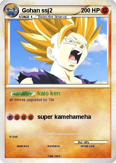 Pokemon Gohan ssj2