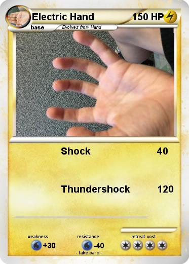 Pokemon Electric Hand