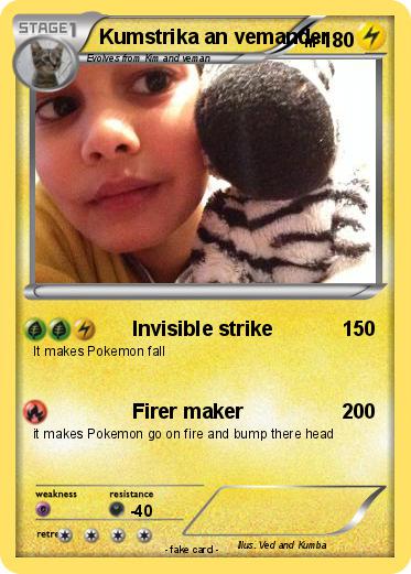 Pokemon Kumstrika an vemander