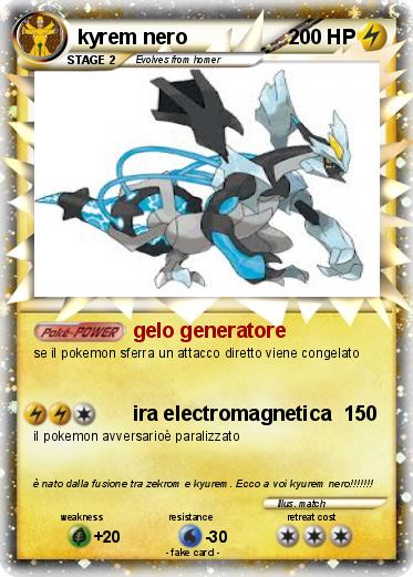 Pokemon kyrem nero