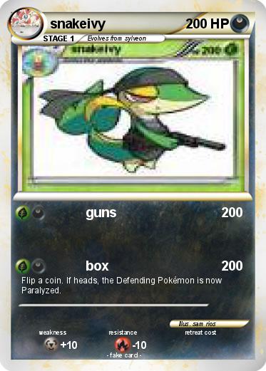 Pokemon snakeivy