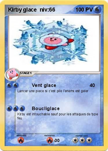 Pokemon Kirby glace  niv:66