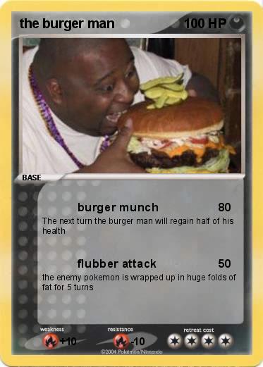Pokemon the burger man