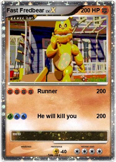 Pokemon Fast Fredbear