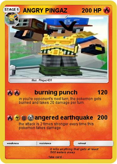 Pokemon ANGRY PINGAZ