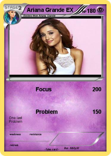 Pokemon Ariana Grande EX