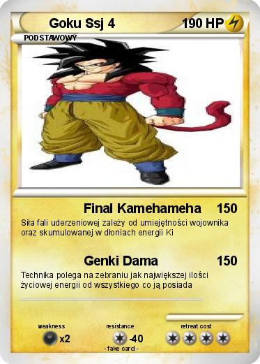 Pokemon Goku Ssj 4