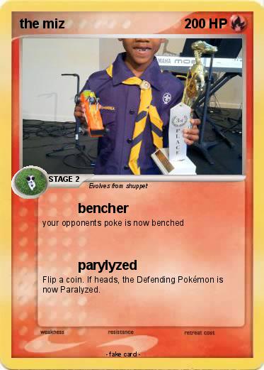 Pokemon the miz