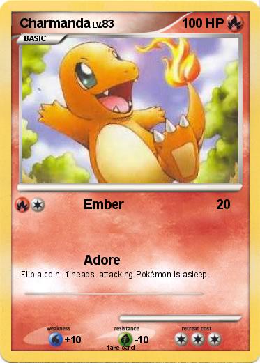 Pokemon Charmanda