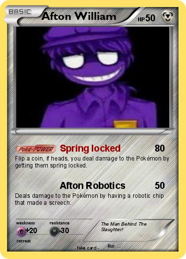 Pokemon Afton William