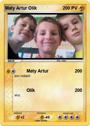 Pokemon Maty Artur Olík