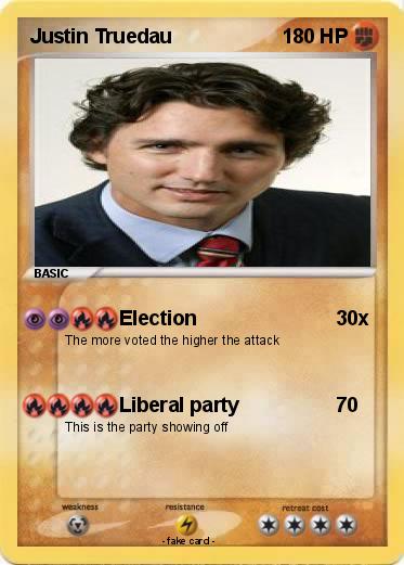 Pokemon Justin Truedau