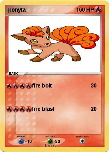 Pokemon ponyta
