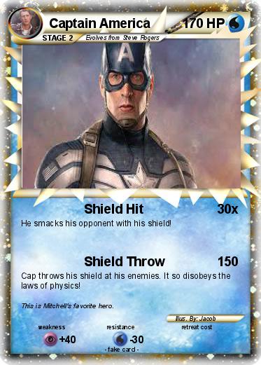 Pokemon Captain America