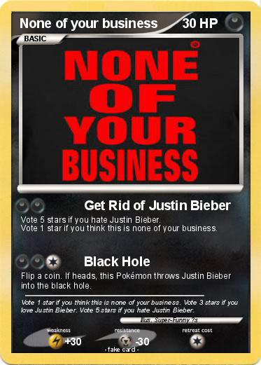 Pokemon None of your business