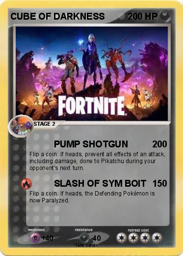 Pokemon CUBE OF DARKNESS