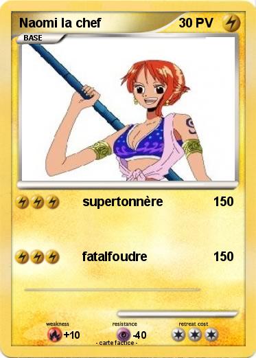 Pokemon Naomi la chef