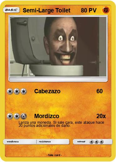 Pokemon Semi-Large Toilet