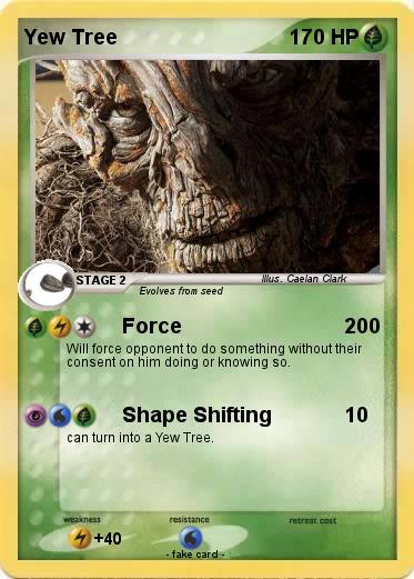 Pokemon Yew Tree
