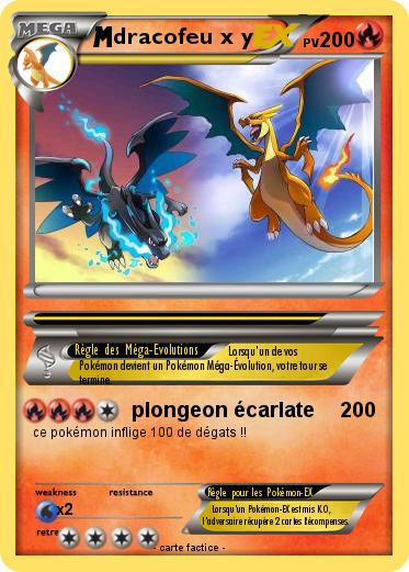 Pokemon dracofeu x y