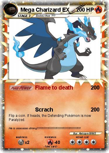 Pokemon Mega Charizard EX