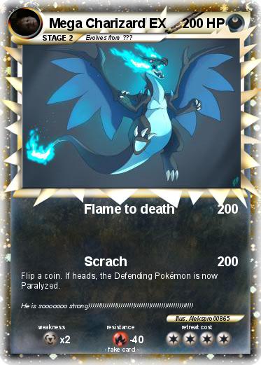 Pokemon Mega Charizard EX