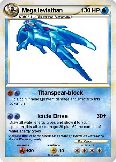 Pokemon Mega leviathan