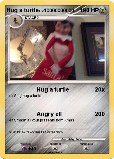 Pokemon Hug a turtle