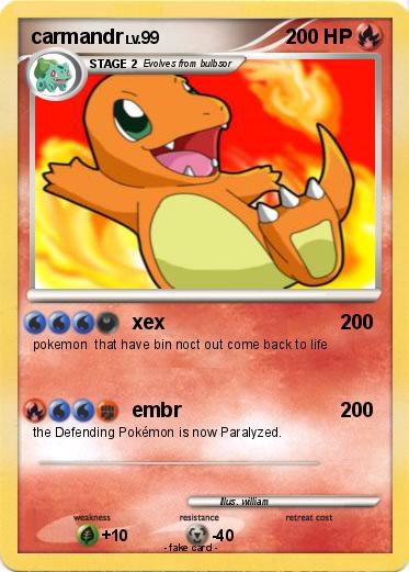 Pokemon carmandr