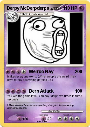 Pokemon Derpy McDerpderps
