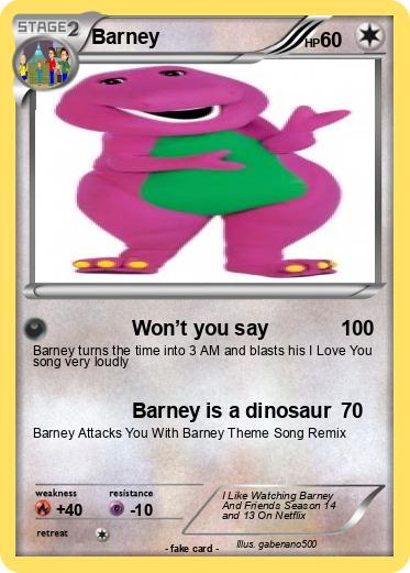 Pokemon Barney