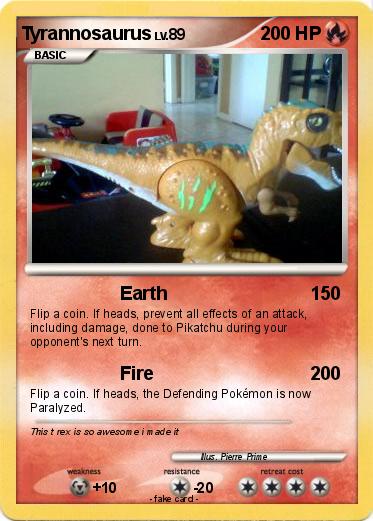 Pokemon Tyrannosaurus